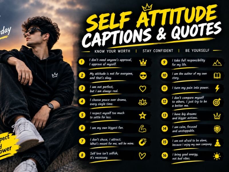 Attitude Caption