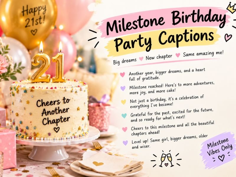 Birthday Captions