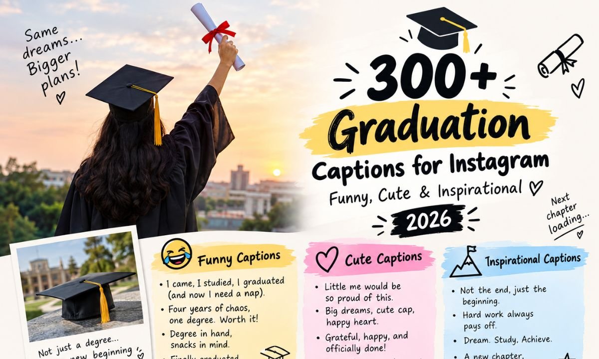 Graduation Captions