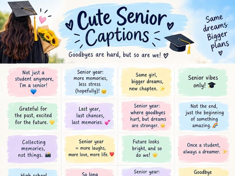 Senior Captions 