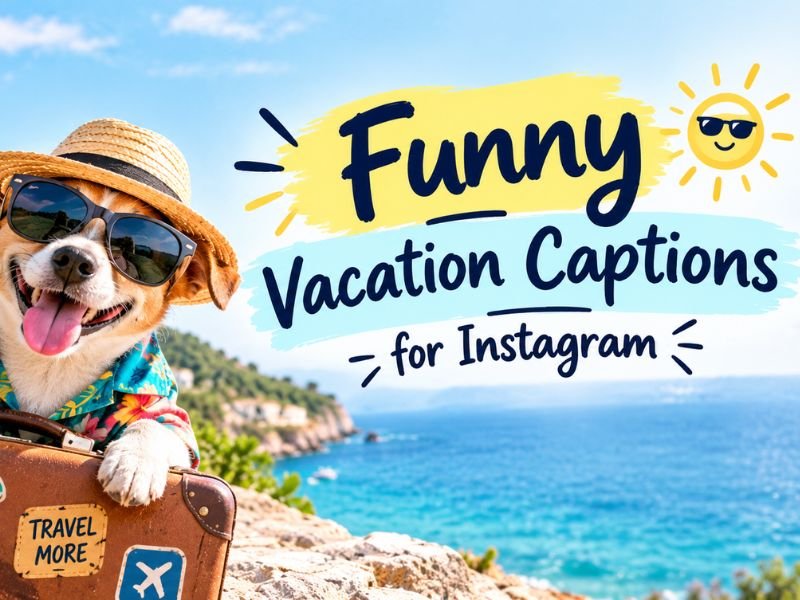 Vacation Captions for Instagram