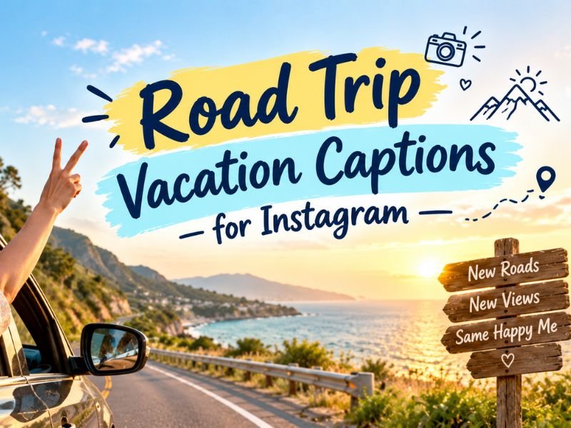 Vacation Captions for Instagram 