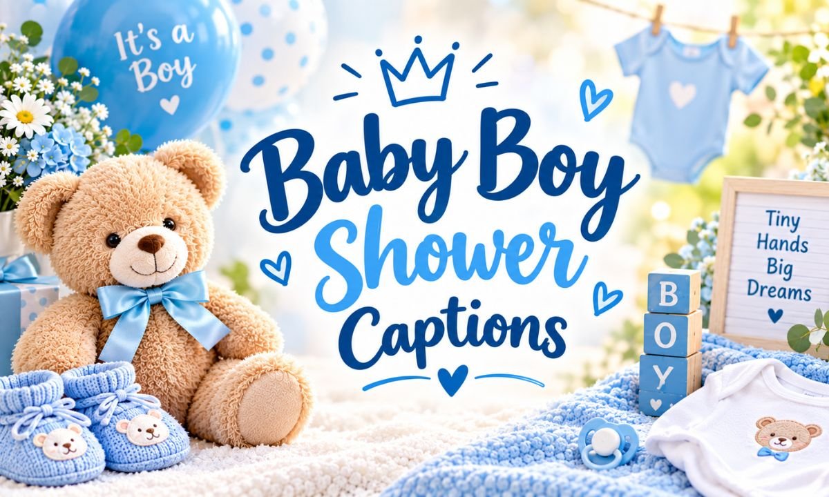 baby shower captions 