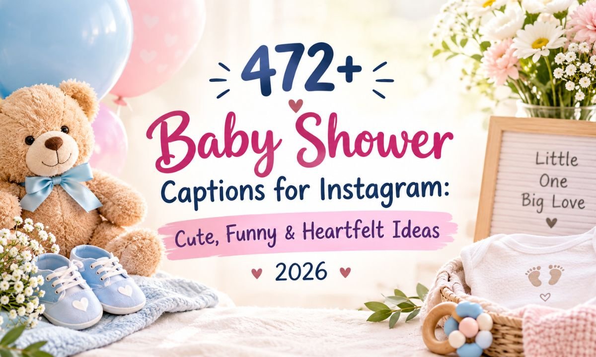baby shower captions