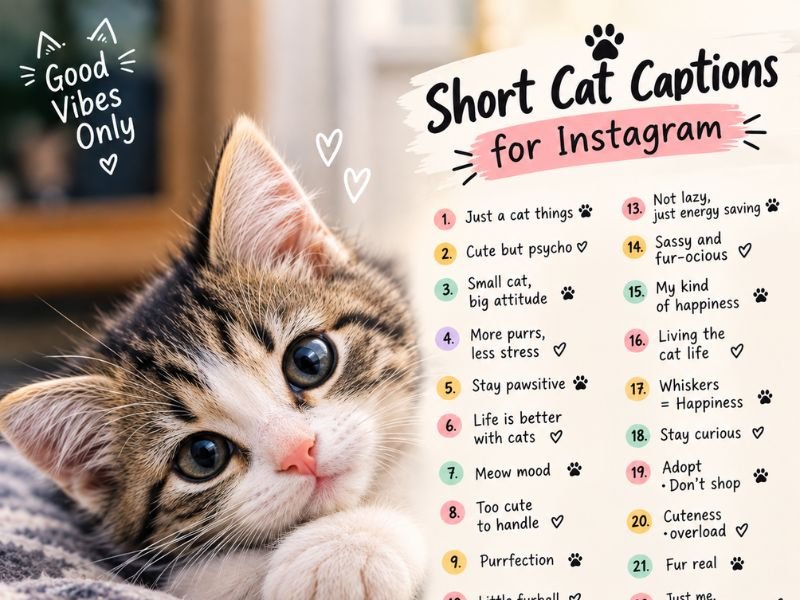 cat caption 
