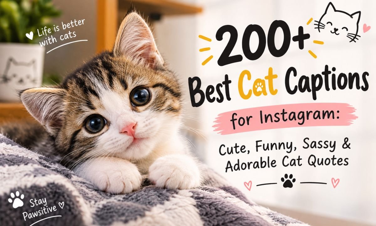 cat caption