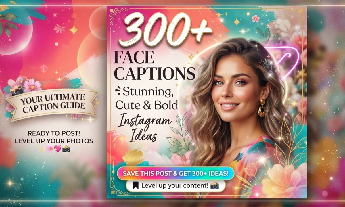 face caption