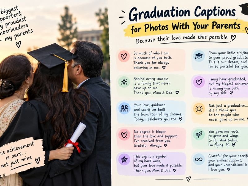 graducation captions